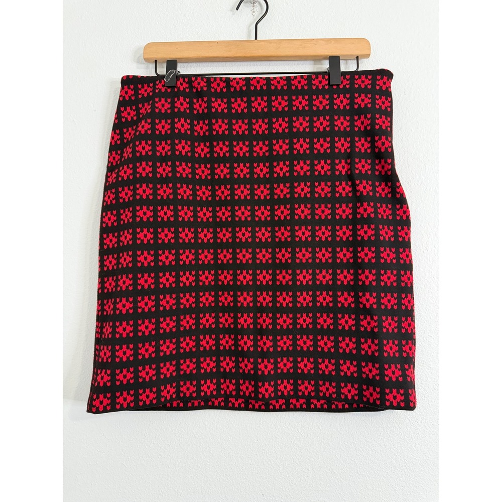 Adrienne Vittadini Stretch Knit Pencil Skirt Size 12 EUCโ